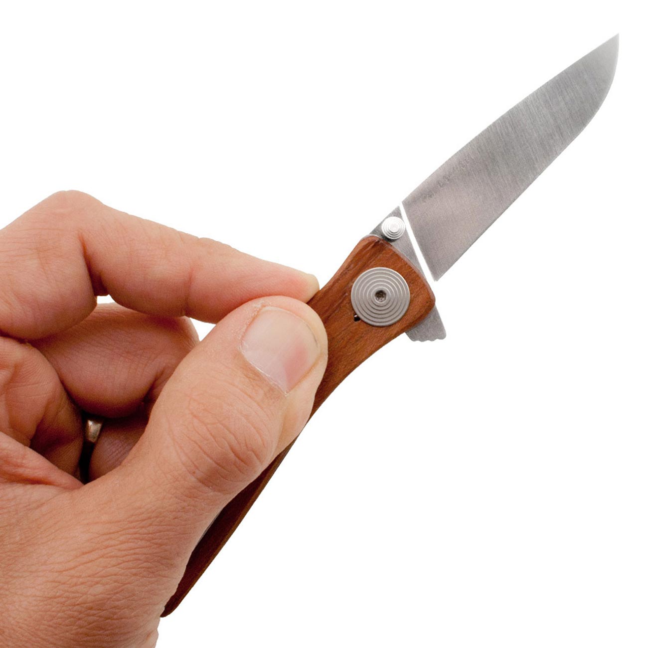 SOG Twitch II - Wood Handle Folding Knife - Clinch River Fishing USA