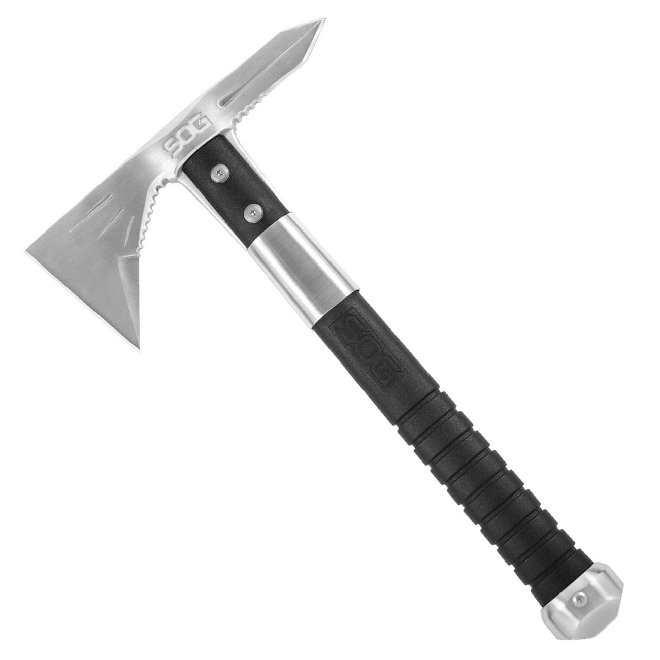 SOG Voodoo Hawk Mini Tomahawk- Satin - Clinch River Fishing USA