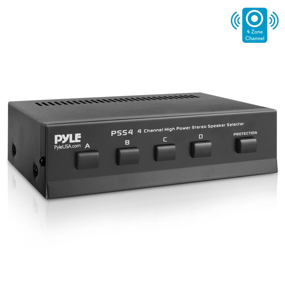SPEAKER SELECTOR 4 ZONE PYLE - Clinch River Fishing USA