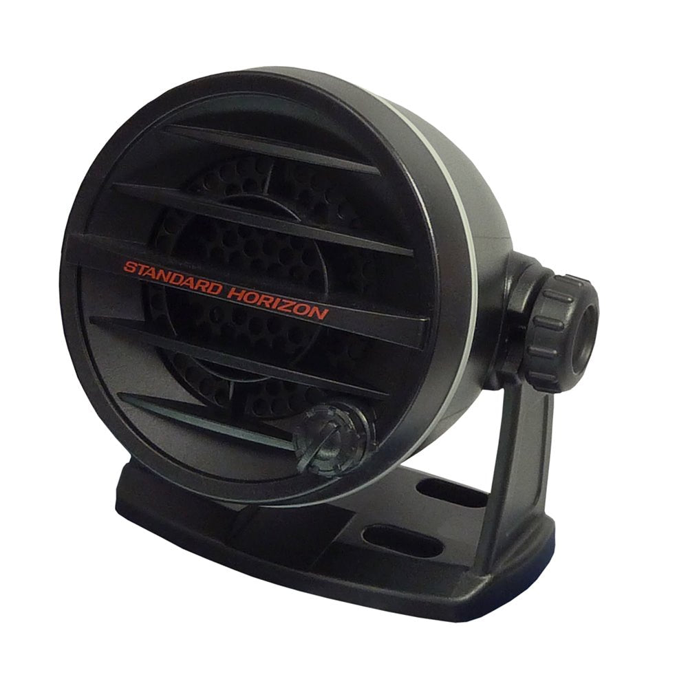 Standard Horizon 10W Amplified External Speaker - Black - Clinch River Fishing USA
