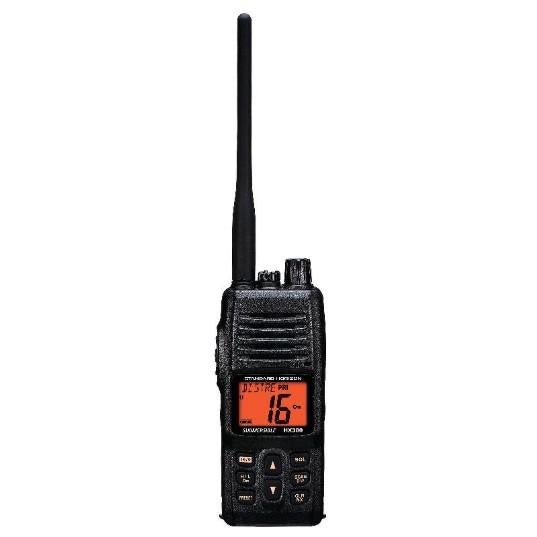 STANDARD HORIZON 5W Commercial Grade Submersible IPX-7 Handheld VHF radio with LMR Channels | HX380 - Clinch River Fishing USA