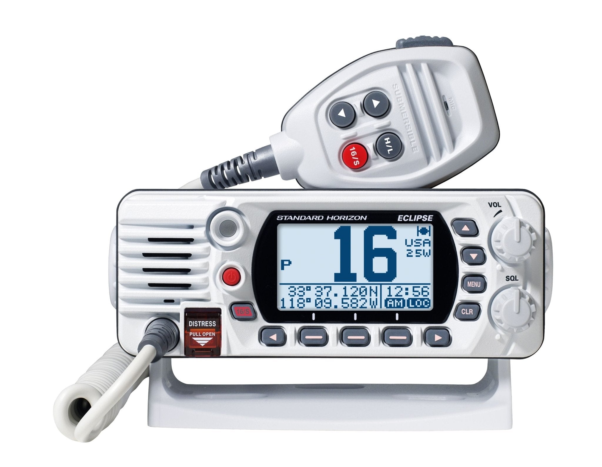 Standard Horizon Eclipse White Class D 25 Watt VHF - Clinch River Fishing USA