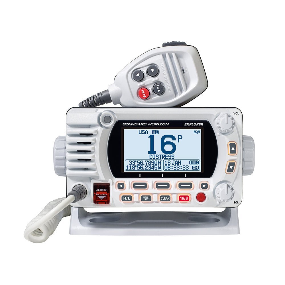 Standard Horizon GX1850 Fixed Mount VHF - NMEA 2000 - White - Clinch River Fishing USA