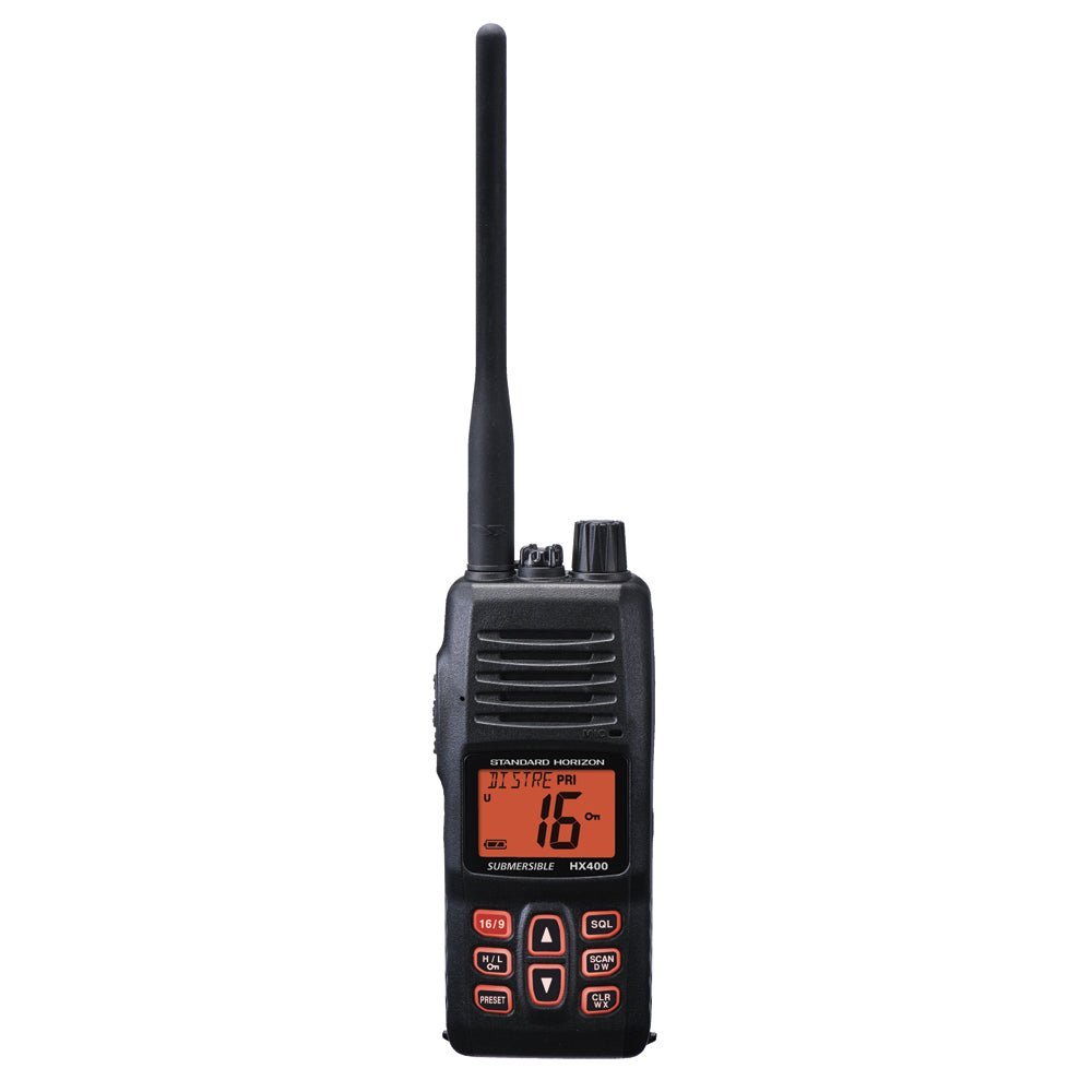 Standard Horizon HX400 w/Built-In Scrambler & LMR Programmable Channels - Clinch River Fishing USA