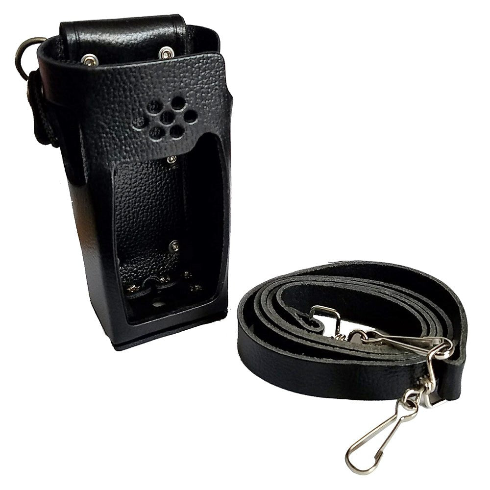 Standard Horizon Leather Case w/Belt Loop & Shoulder Strap - Clinch River Fishing USA