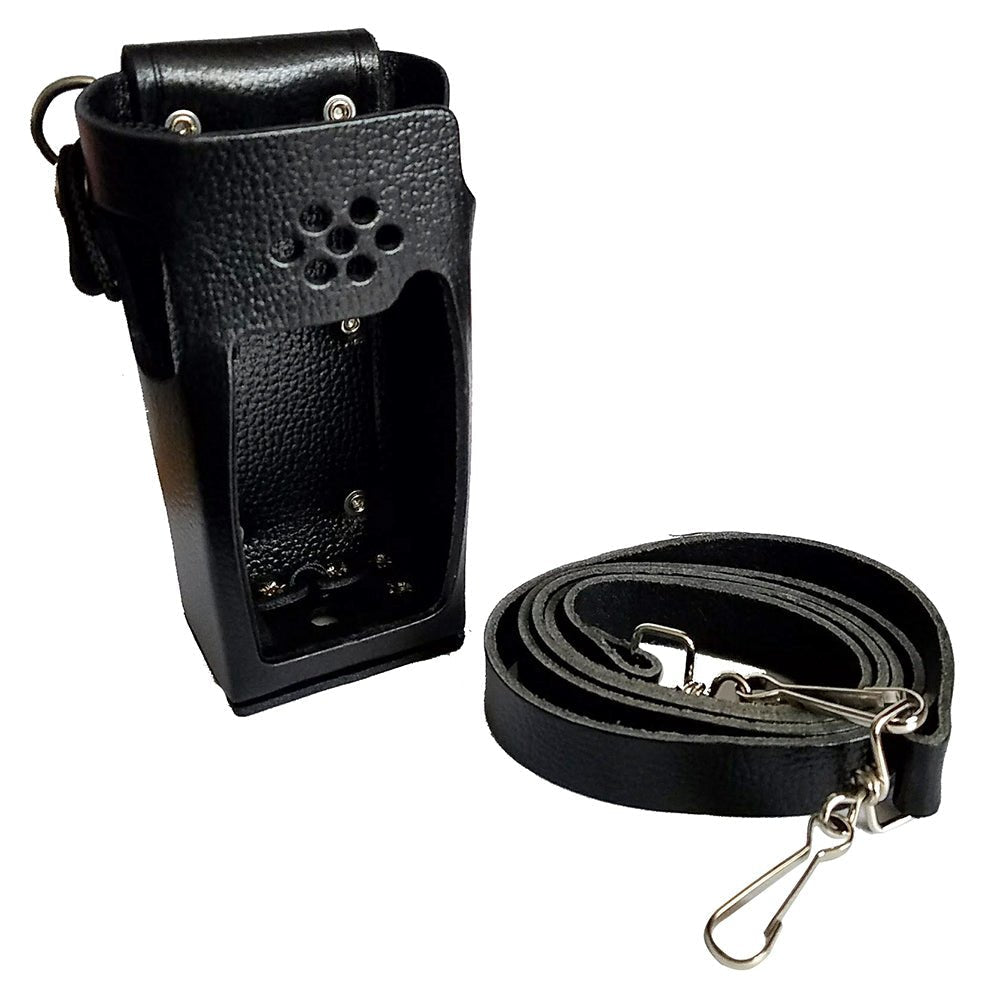 Standard Horizon Leather Case w/Belt Loop & Shoulder Strap - Clinch River Fishing USA