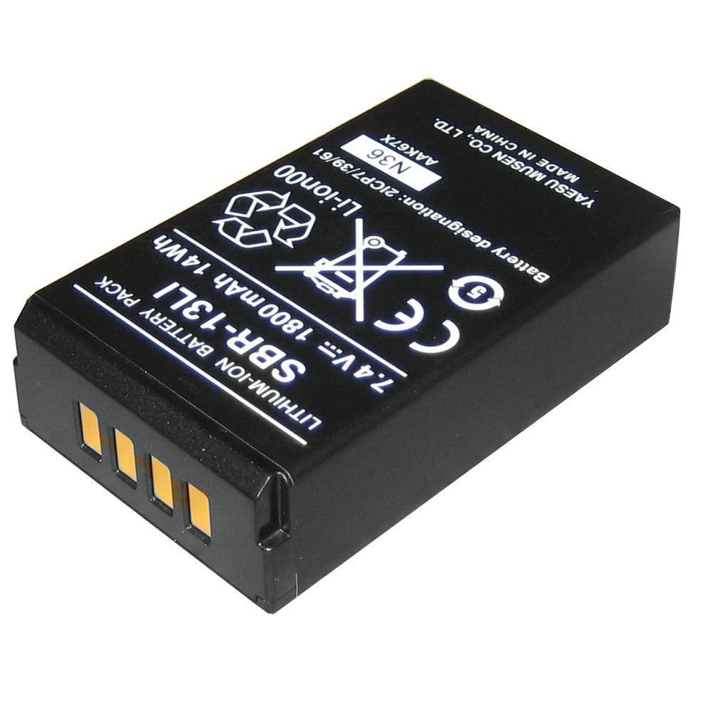 Standard Horizon SBR-13LI 1800mAh Li-Ion Battery Pack - Clinch River Fishing USA