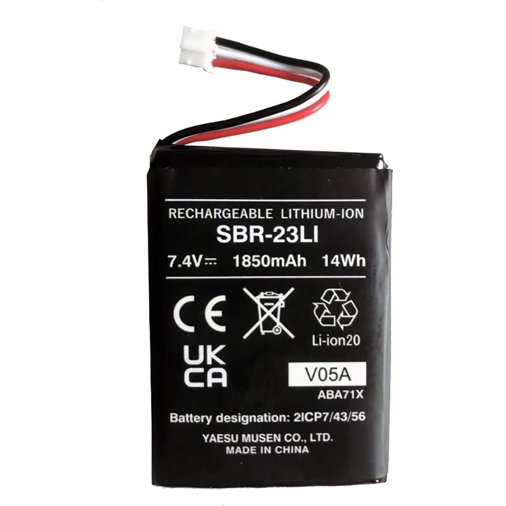 Standard Horizon SBR-23LI Li-Ion Battery Pack f/HX210 - Clinch River Fishing USA