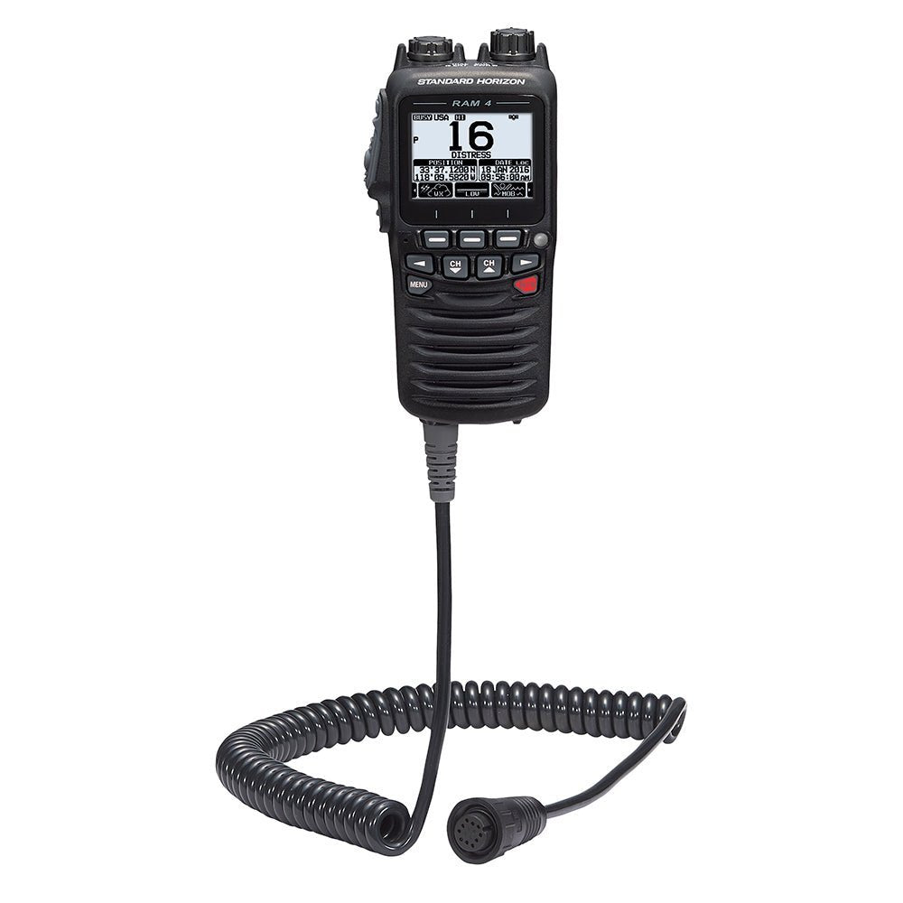 Standard Horizon Wired Remote Access Microphone RAM4 - Clinch River Fishing USA