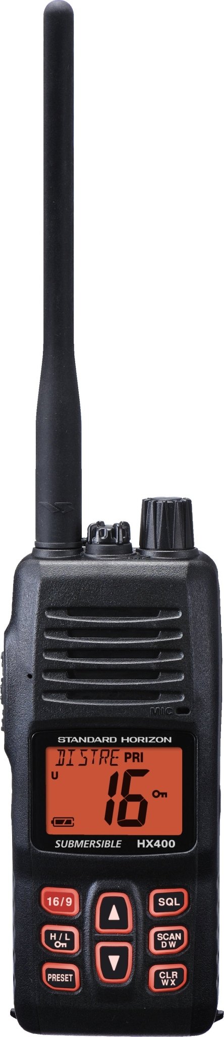 Standard HX400 5W Handheld VHF - Clinch River Fishing USA