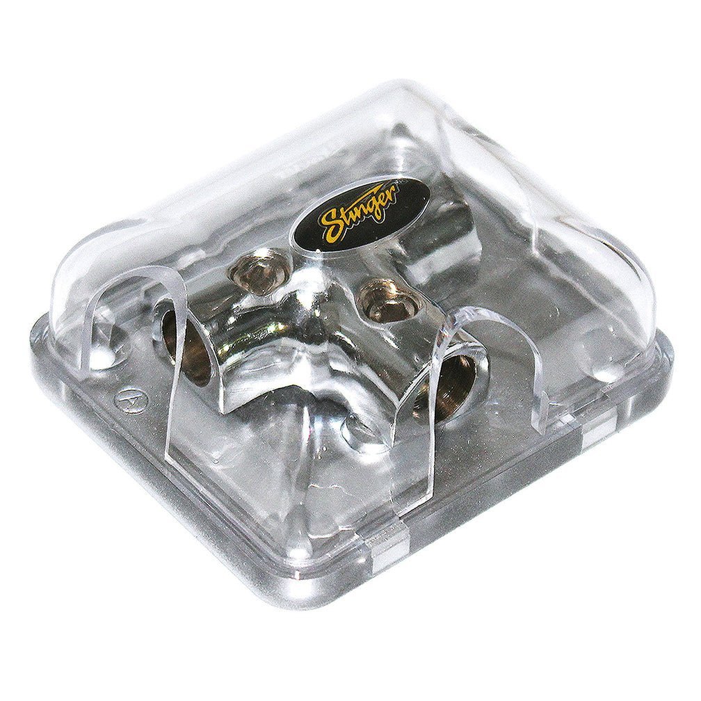 STINGER (3) 0ga INPUT/OUTPUT POWER DISTRIBUTION T-BLOCK - Clinch River Fishing USA