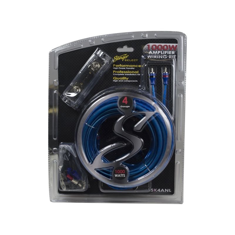 Stinger 4 Gauge Amplifier Wiring Kit - Clinch River Fishing USA