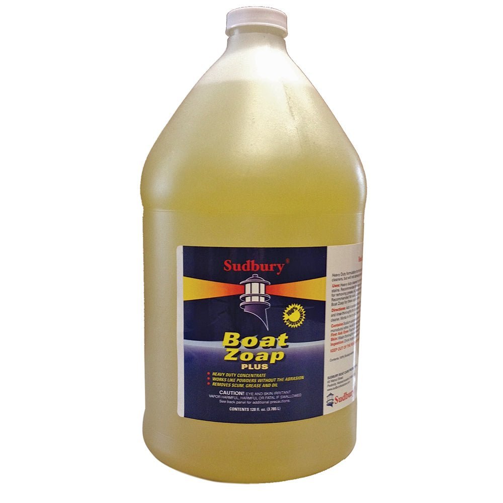 Sudbury Boat Zoap Plus - Gallon - Clinch River Fishing USA