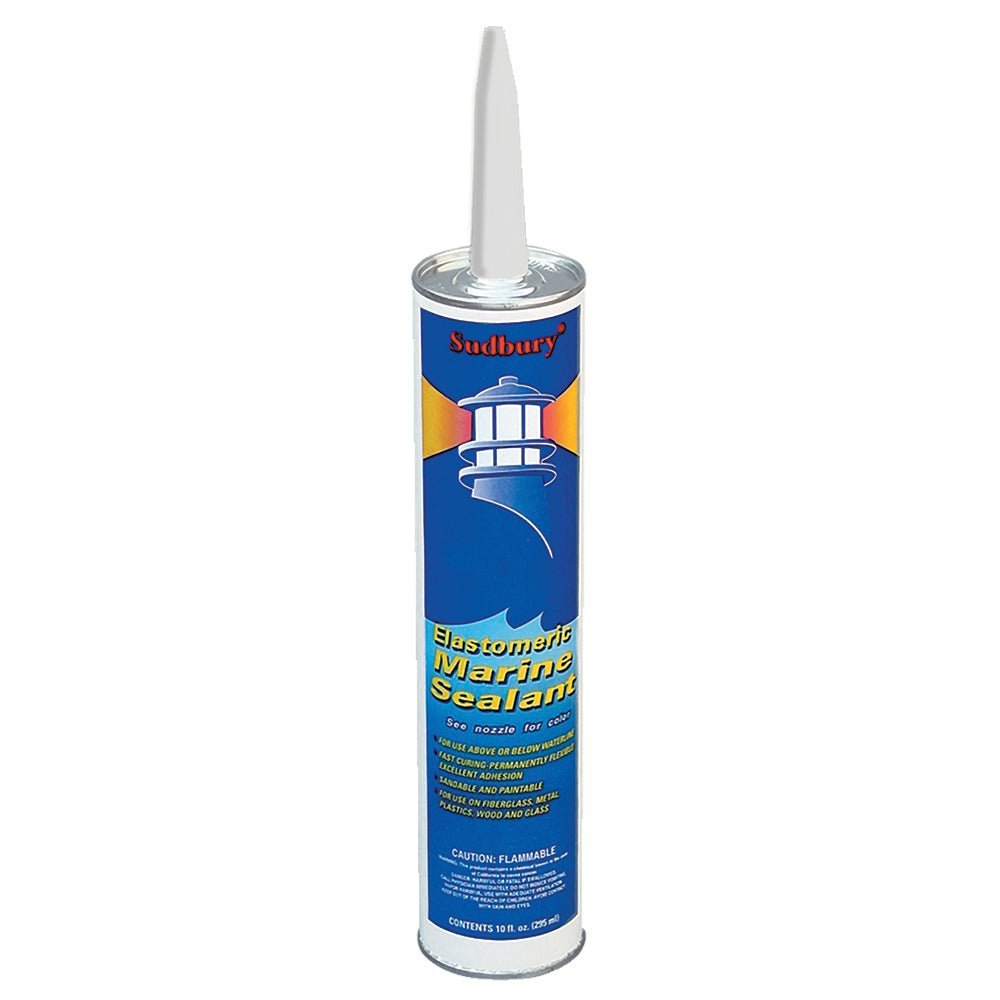 Sudbury Elastomeric Marine Sealant - 10oz Cartridge - Clear - Clinch River Fishing USA
