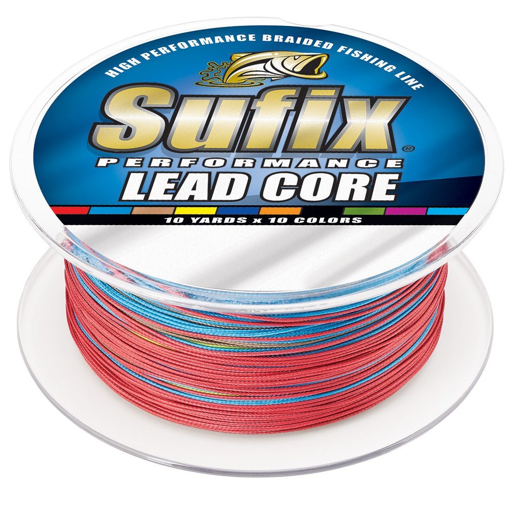 Sufix Performance Lead Core - 18lb - 10-Color Metered - 200 yds - Clinch River Fishing USA