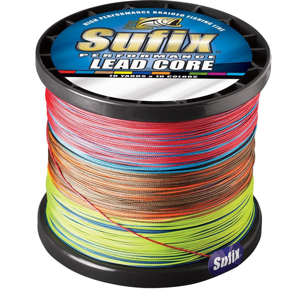 Sufix Performance Lead Core - 27lb - 10-Color Metered - 600 yds - Clinch River Fishing USA