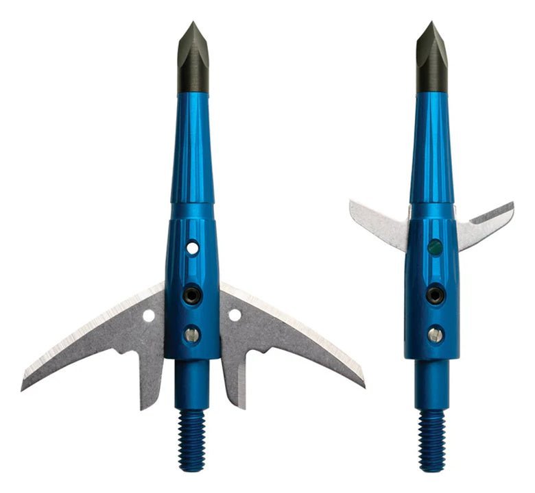 Swhacker 261 Levi Morgan Series Mechanical 2-Blade Broadhead 100 Grain (3-pack) - Clinch River Fishing USA