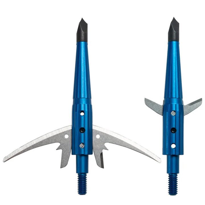 Swhacker 269 Levi Morgan Series Mechanical 2-Blade Broadhead 125 Grain (3-pack) - Clinch River Fishing USA