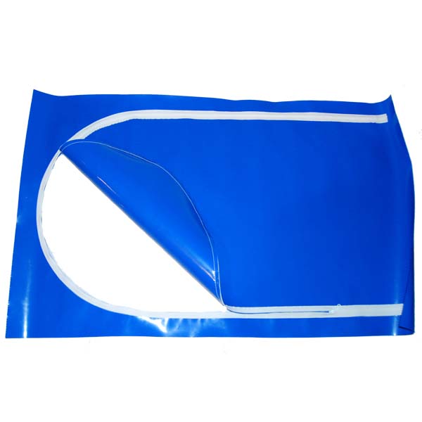 Shrink Wrap International 48" Zipper Door White