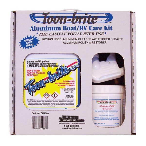 Toon Brite Aluminum Boat Care Kit