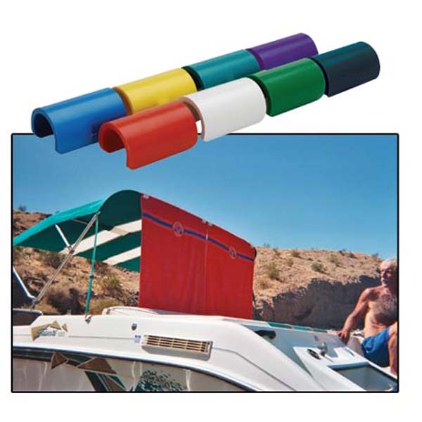 Terricraft Creations Bimini Clip 7-8" White-6 Pk
