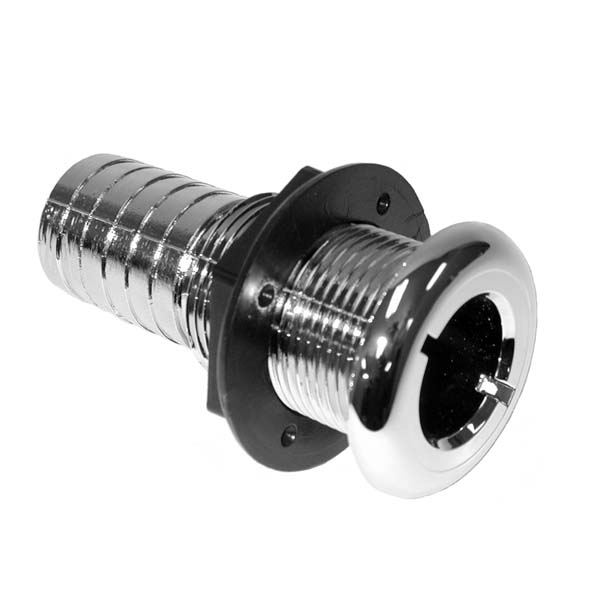 T-H Marine Thru-Hull 3/4" Chrome