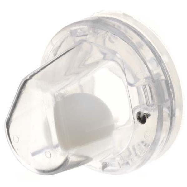 T-H Marine Flow-Max Ball Scupper - Clear