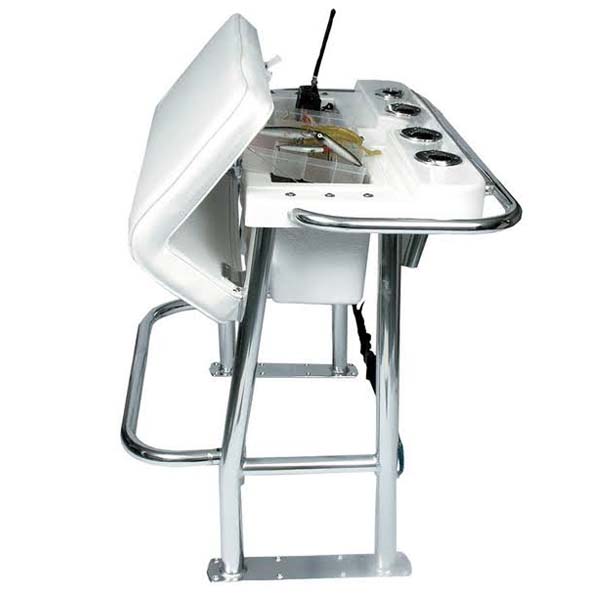 Taco Marine Neptune Premium L/Post W/Removable Storage Tray