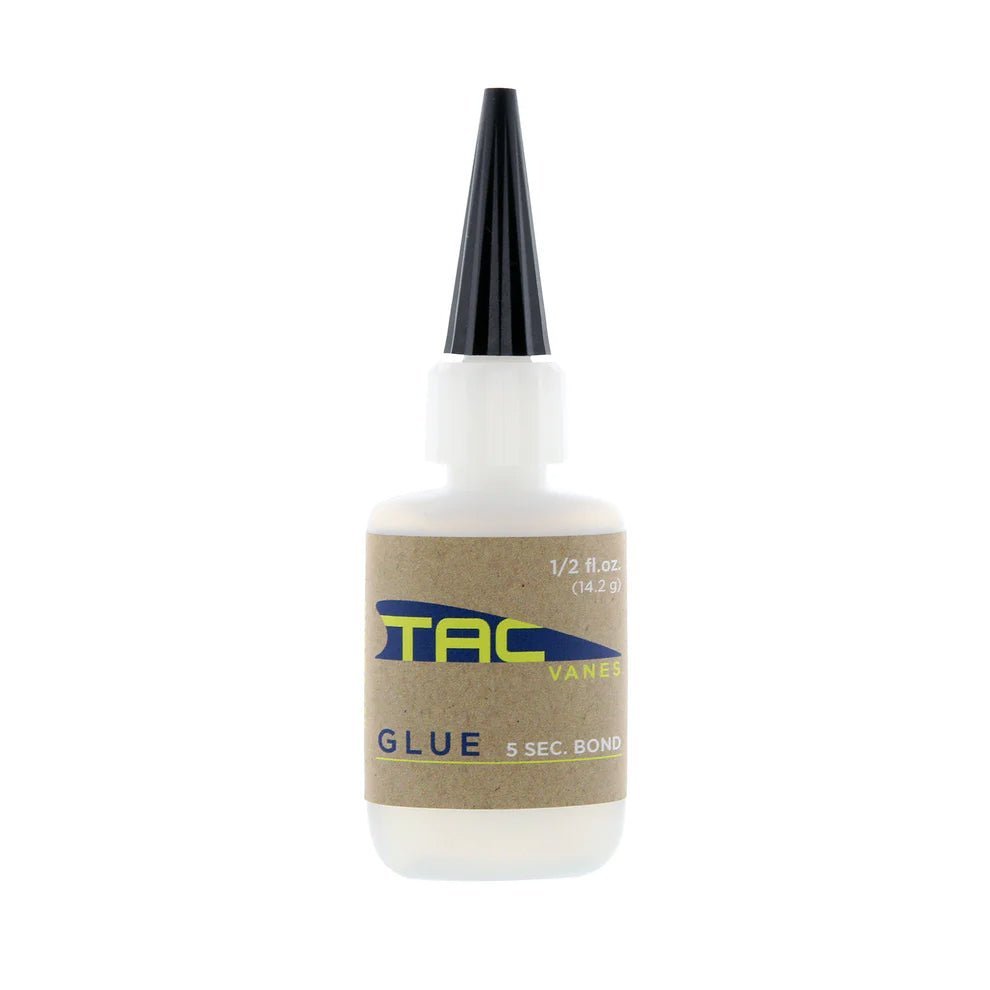 TAC Vanes Glue 0.5 fl oz. - Clinch River Fishing USA