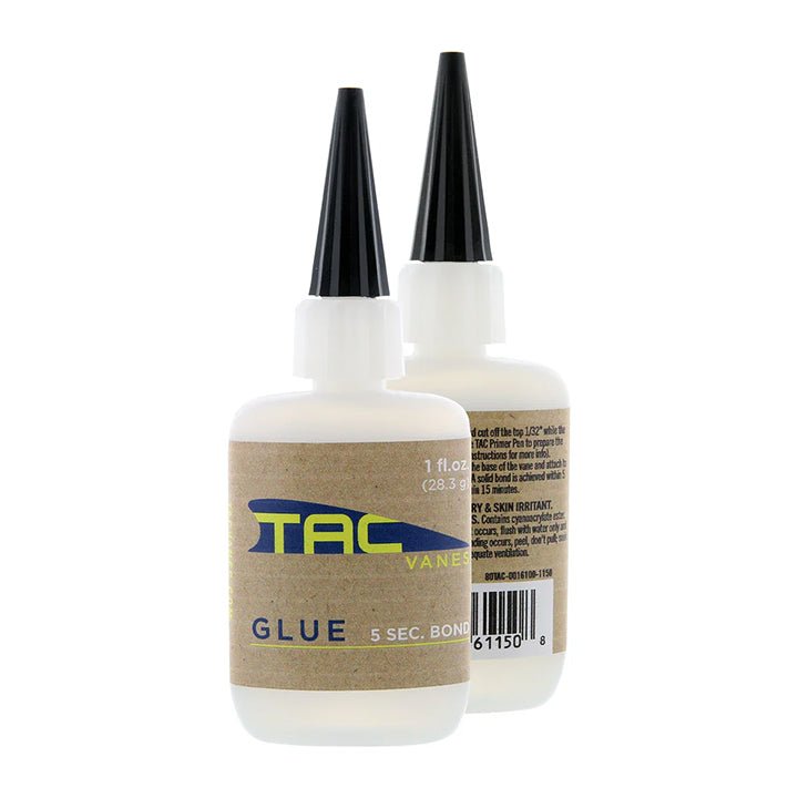 Tac Vanes Glue - 1 fl oz - Clinch River Fishing USA