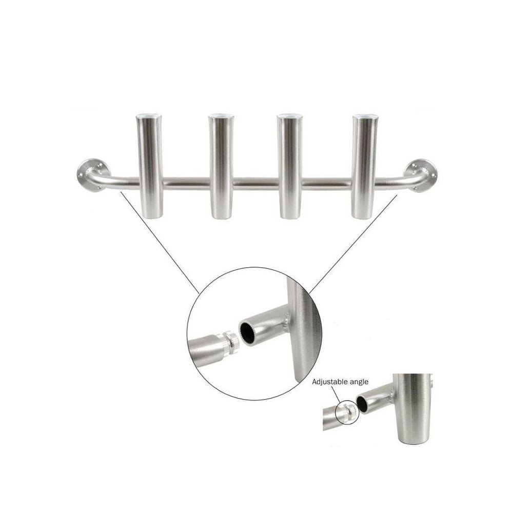 TACO 4 - Rod Transom Mount Rod Rack - Clinch River Fishing USA