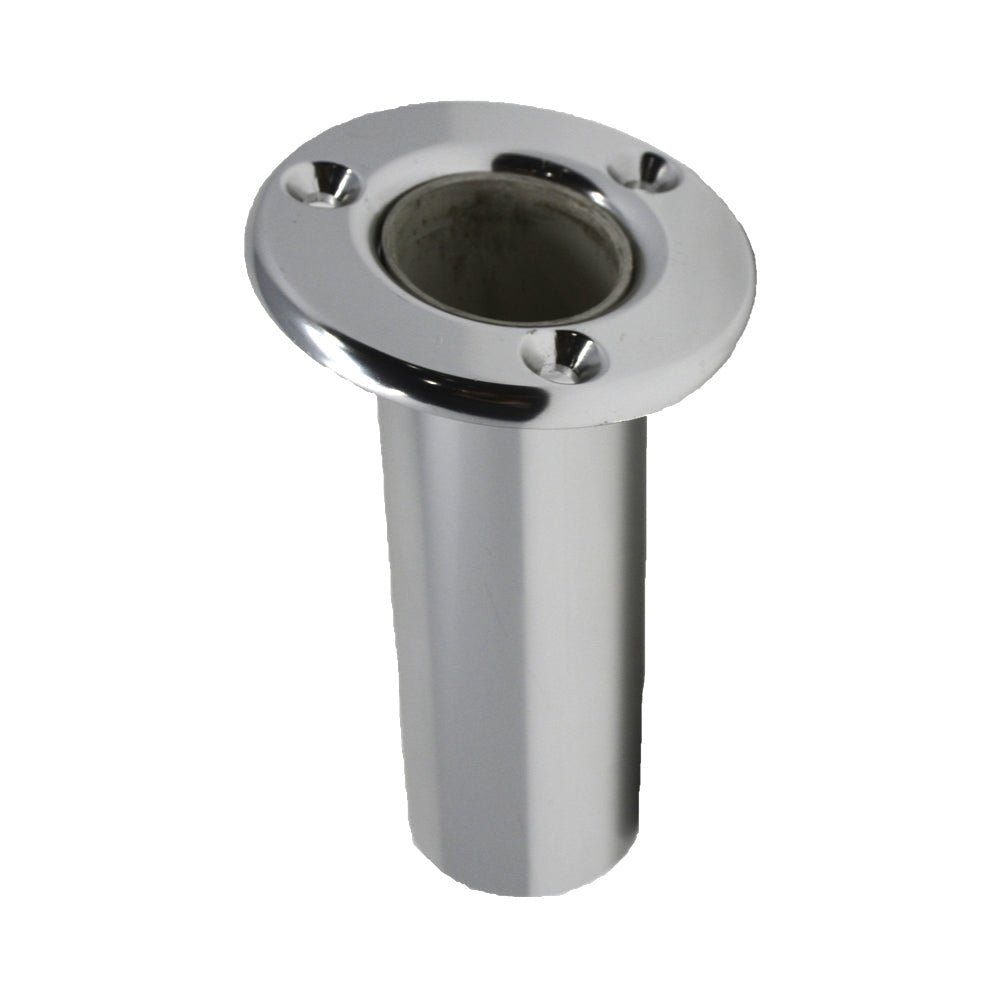 TACO Flush Mount Rod Holder 10° - Deluxe Anodized Finish - Clinch River Fishing USA