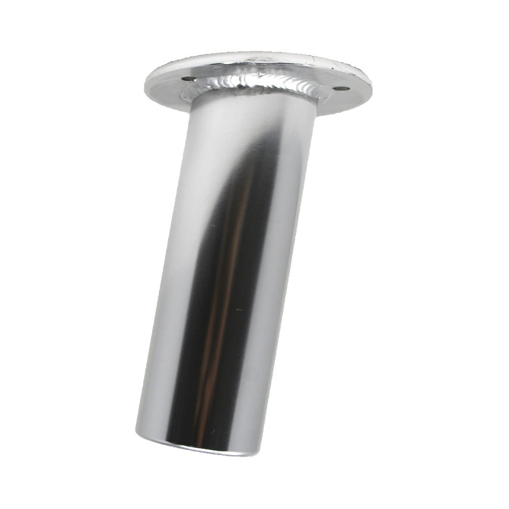 TACO Flush Mount Rod Holder 10° - Deluxe Anodized Finish - Clinch River Fishing USA