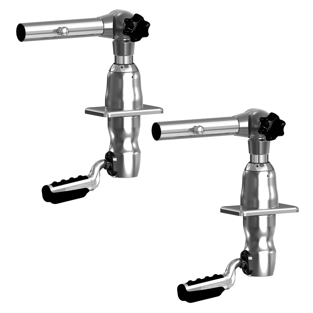 TACO Grand Slam 280 Outrigger Mounts w/Offset Handle - Clinch River Fishing USA
