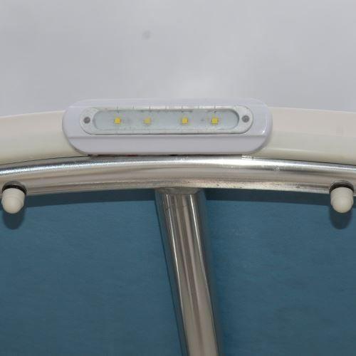 TACO LED DECK LIGHT, FLAT MOUNT WHITE | F38-8800W-1 *ON SALE WHILE SUPPLIES LAST* - Clinch River Fishing USA