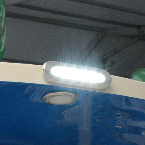 TACO LED DECK LIGHT, PIPE MNT W/ALUMINUM HOUSING | F38-8800BXZ-W-1 *ON SALE* - Clinch River Fishing USA