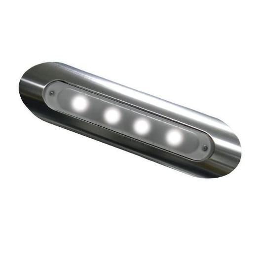TACO LED DECK LIGHT, PIPE MNT W/ALUMINUM HOUSING | F38-8800BXZ-W-1 *ON SALE* - Clinch River Fishing USA