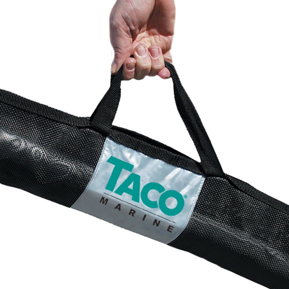 TACO Outrigger Black Mesh Carry Bag - 72" x 12" - Clinch River Fishing USA