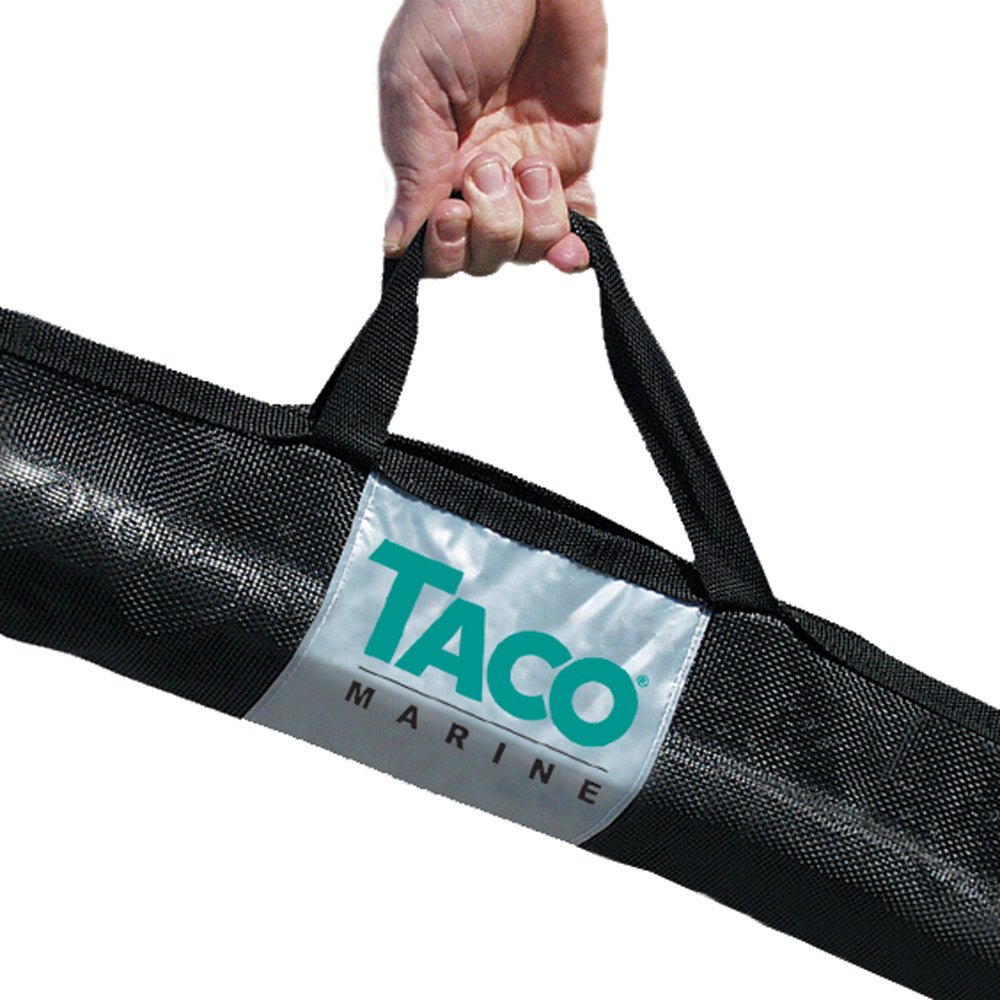TACO Outrigger Black Mesh Carry Bag - 72" x 12" - Clinch River Fishing USA