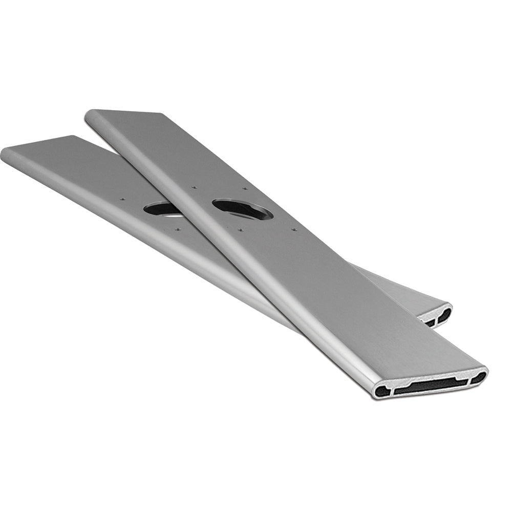 TACO T-Top Extrusion Plate Pre-Drilled for Grand Slams - 20" - Pair - Clinch River Fishing USA