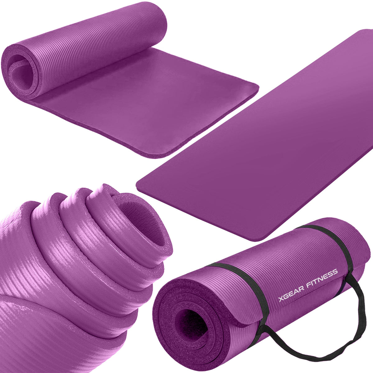 Thick Travel Yoga Mat with Carrying Strap - Clinch River Fishing USA