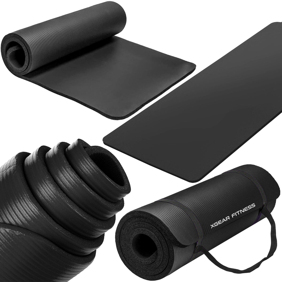 Thick Travel Yoga Mat with Carrying Strap - Clinch River Fishing USA
