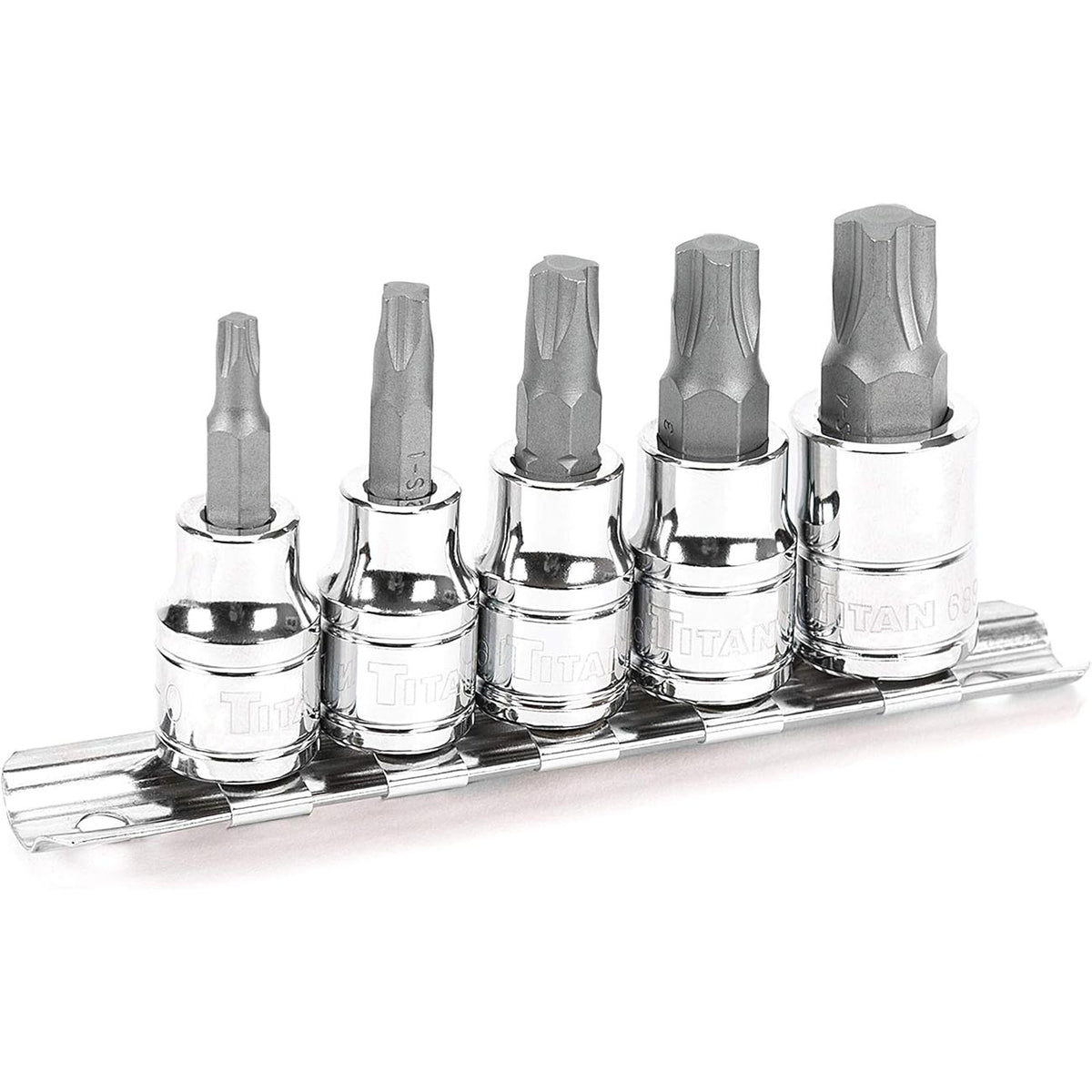 Titan Mortorq Bit Socket - 3/8" Drive (5 Socket Set) - Clinch River Fishing USA