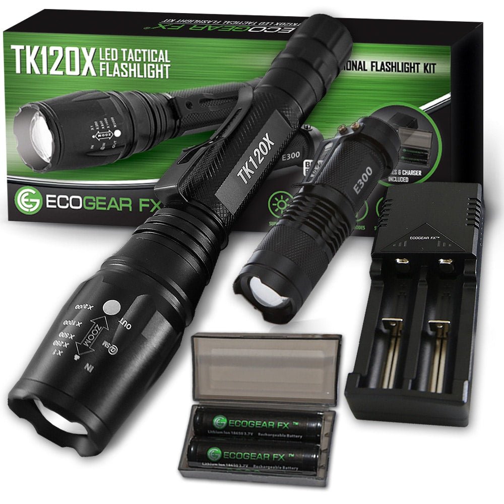 TK120X LED Flashlight Kit - Clinch River Fishing USA