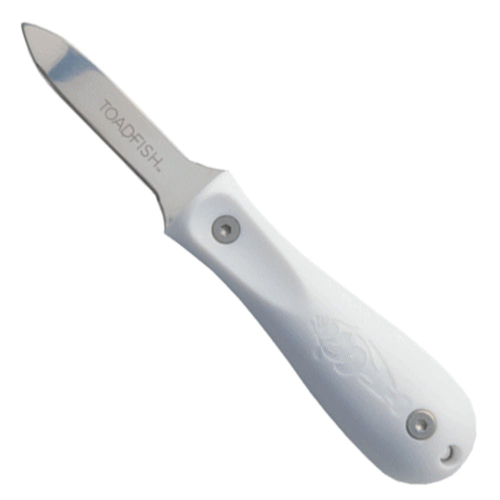 Toadfish Professional Edition Oyster Knife - White - Clinch River Fishing USA
