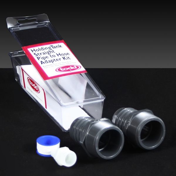 Todd Enterprises Hold Tank Install Kit - Straight