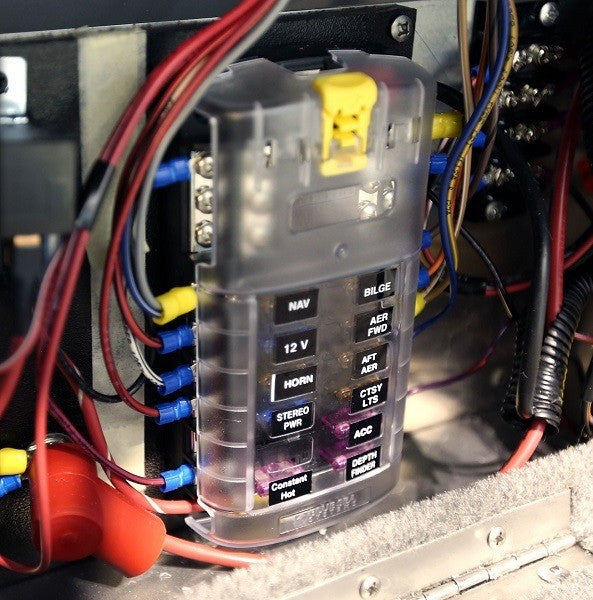 Blue Seas Stblade Fuse Block 12 Circuit