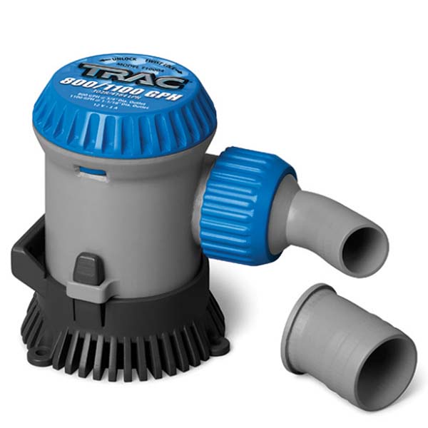 Trac Outdoor Bilge Pump 12V-800/1100 Gph