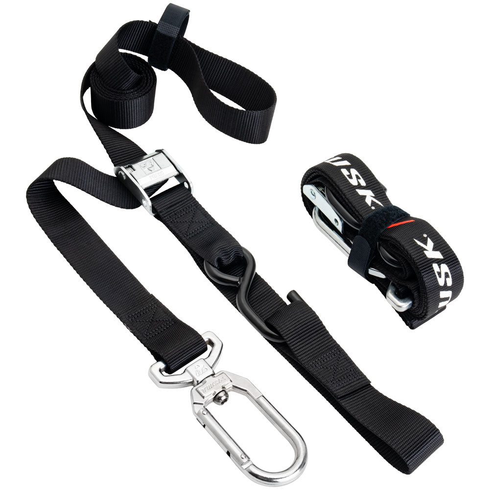 Tusk Swivel-Hook Carabiner Soft-Loop Buckle Tie Downs