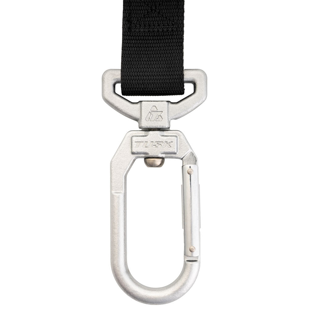 Tusk Swivel-Hook Carabiner Soft-Loop Buckle Tie Downs - Clinch River Fishing USA